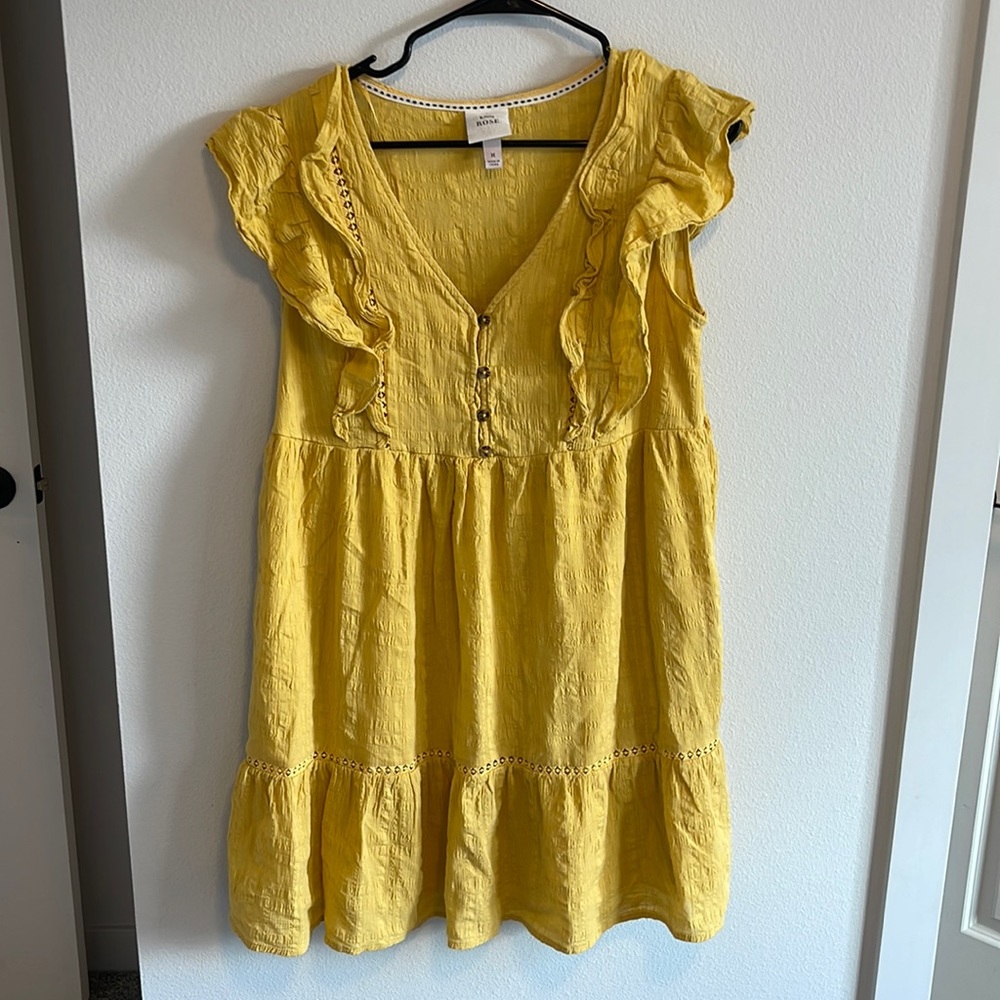 Knox Rose Flutter Sleeve Dress